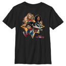 Boy's The Marvels Action Poses T-Shirt