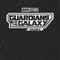 Men's Guardians of the Galaxy Vol. 3 Black and White Movie Logo T-Shirt