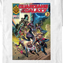 Men's Guardians of the Galaxy Vol. 3 Action Comic Book Poster T-Shirt
