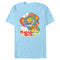 Men's Rainbow Brite Tangled Slide T-Shirt