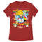Women's Rainbow Brite Ugly Sweater Characters T-Shirt