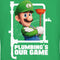 Junior's The Super Mario Bros. Movie Luigi Plumbing's Our Game T-Shirt