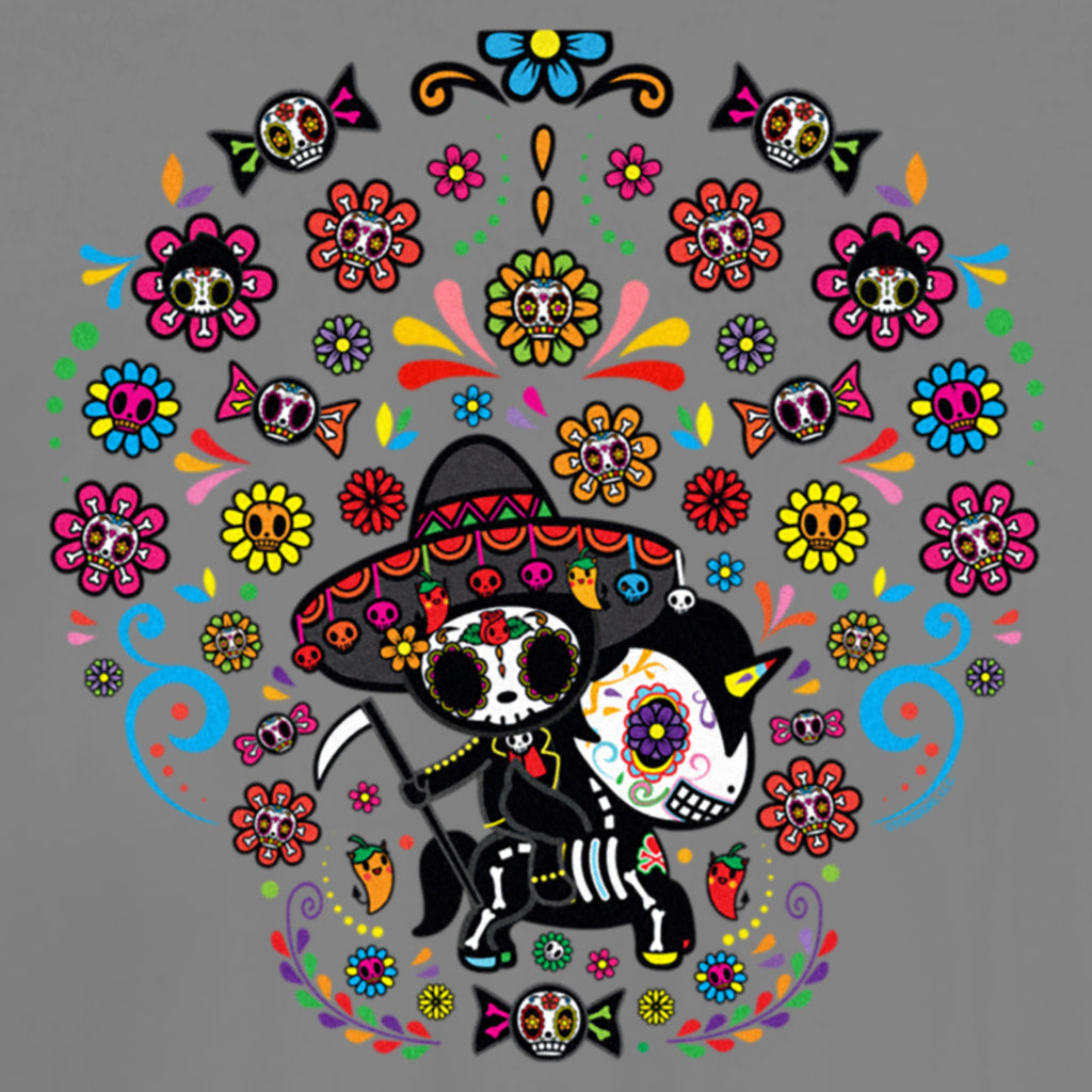 Dia de Los Muertos Day of The Dead Sugar Skull Tall T-Shirt