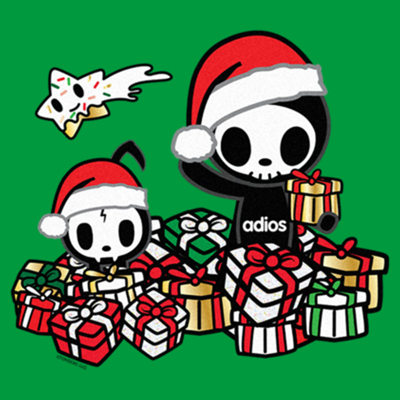 Junior's Tokidoki Adios Christmas Presents T-Shirt