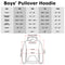 Boy's Star Wars: The Rise of Skywalker First Order Glow Pull Over Hoodie