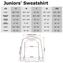 Junior's Yellowstone Dutton Ranch Montana Outlines Sweatshirt