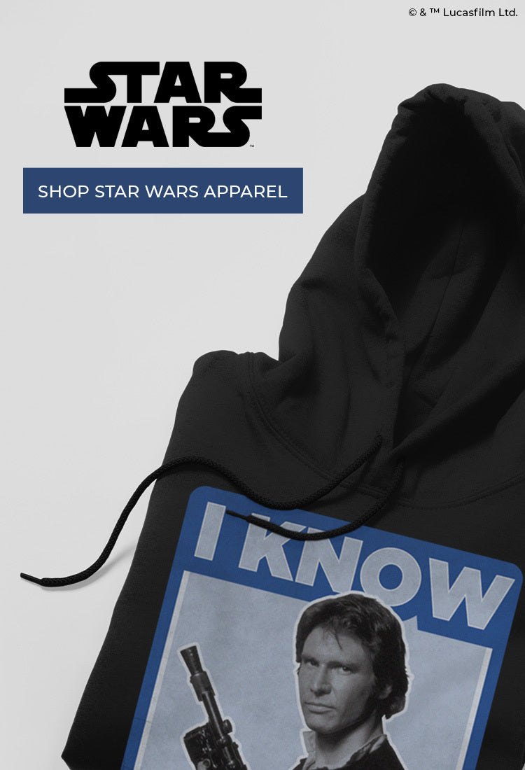 Star Wars. Shop Star Wars Apparel. Han Solo sweatshirt.