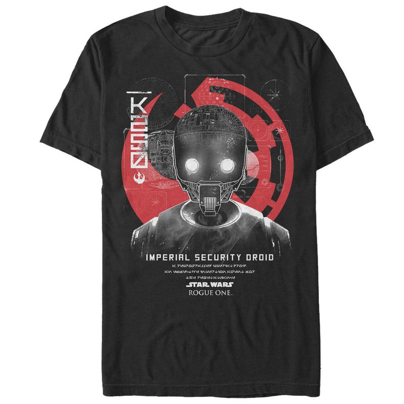 Men's Star Wars Rogue One K-2SO Imperial Droid T-Shirt