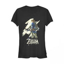 Junior's Nintendo Legend of Zelda Breath of the Wild Streak T-Shirt