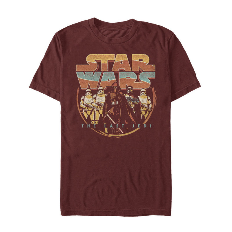 Men's Star Wars The Last Jedi First Order Retro T-Shirt