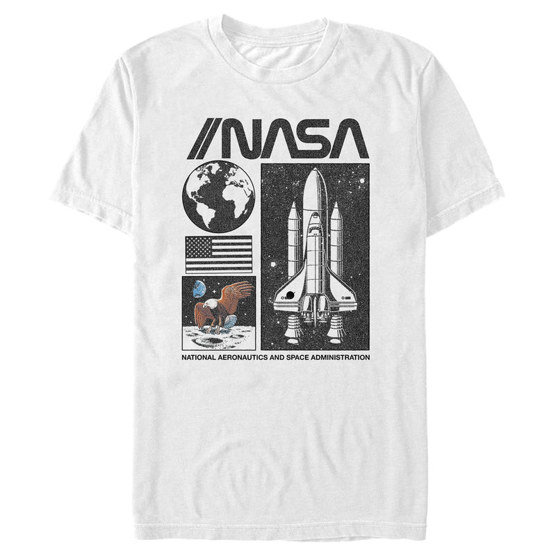 Men's NASA Vintage Panels T-Shirt
