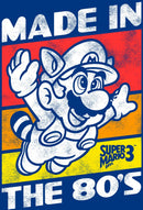 Men's Nintendo Raccoon Mario Made in the 80's Long Sleeve Shirt