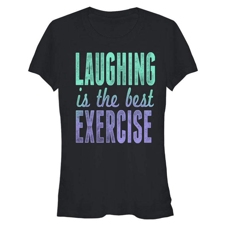 Junior's CHIN UP Laughter T-Shirt