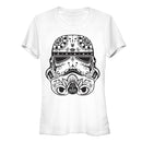 Junior's Star Wars Ornate Stormtrooper T-Shirt