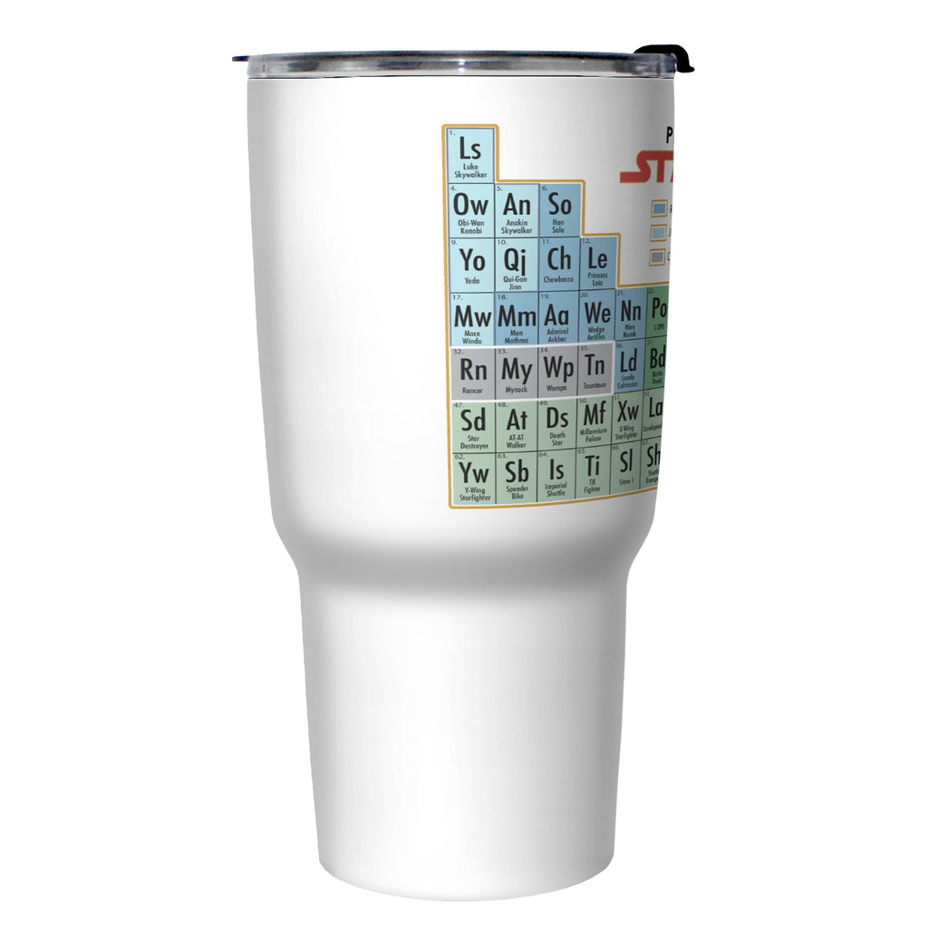 Star Wars Periodic Table of Elements Stainless Steel Water Bottle