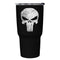 Marvel Punisher Distressed Skull Logo Stainless Steel Tumbler With Lid
