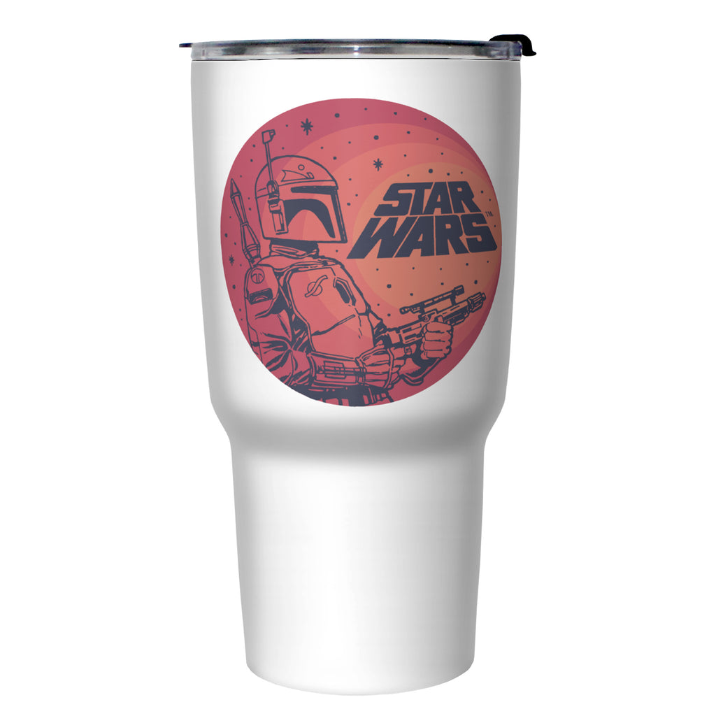 Star Wars Ombre Insulated Tumbler Jedi or Boba Fett Symbol 