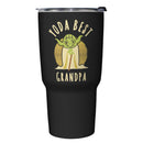 Star Wars Best Grandpa Yoda Says Stainless Steel Tumbler With Lid