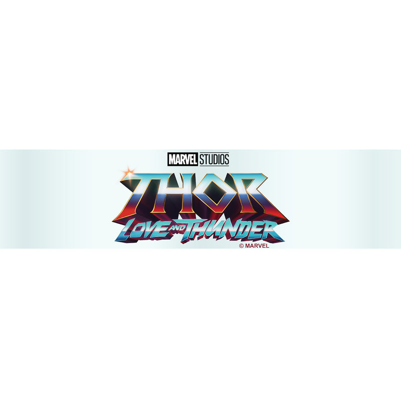 Marvel: Thor: Love and Thunder Metallic Main Logo Tritan Shot Glass