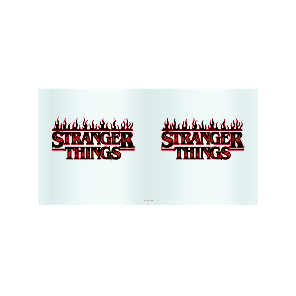  Fifth Sun Stranger Things Silhouette Logo Tritan Can Shaped  Drinking Cup - Clear - 16 oz. : Home & Kitchen
