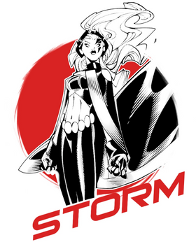 Marvel Storm Clothing