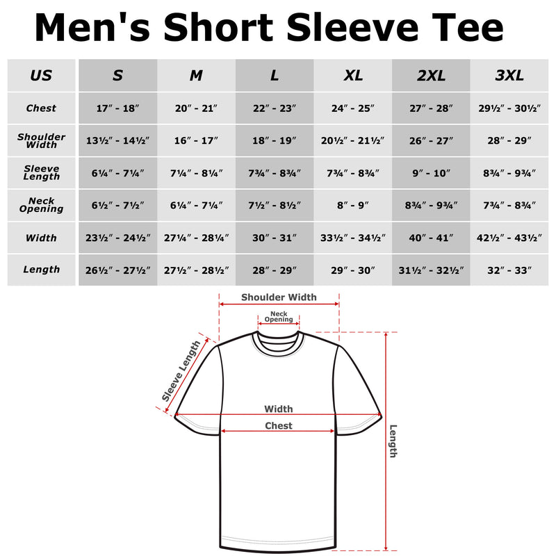 Men's Star Trek St. Patrick's Enterprise Clover Fill T-Shirt