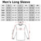 Men's NASA Space Shuttle Schematic Details Long Sleeve Shirt
