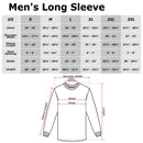 Men's Mulan Anime Reflection Long Sleeve Shirt