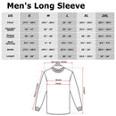 Men's Marvel Eternals Kro Wood Stamp Circles Long Sleeve Shirt