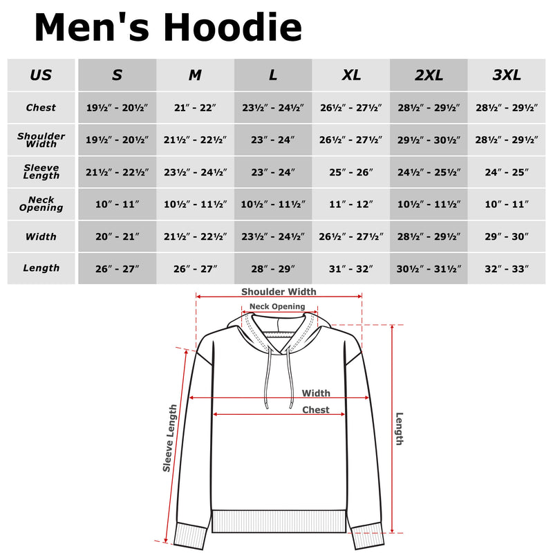 Men's Avatar Watercolor A Logo Pull Over Hoodie