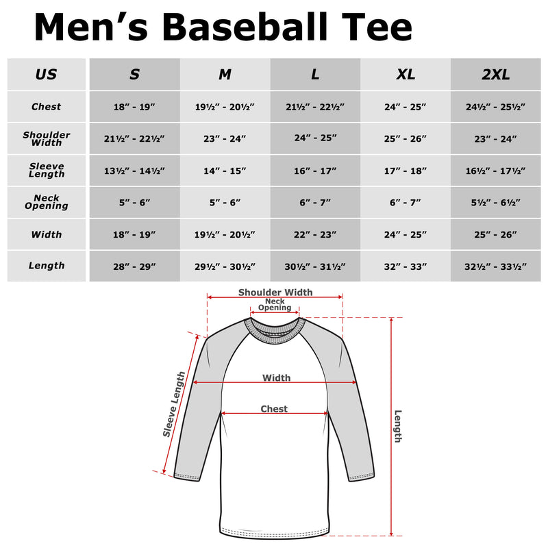 Men's Onward Barley Vest Patches Baseball Tee