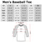 Men's Marvel Groot Tape Portrait Baseball Tee