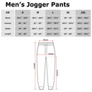 Men's MTV Black and White Check Logo Jogger Pants