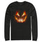 Men's Lost Gods Evil Pumpkin Face Long Sleeve Shirt