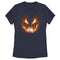 Women's Lost Gods Evil Pumpkin Face T-Shirt