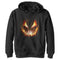 Boy's Lost Gods Evil Pumpkin Face Pull Over Hoodie