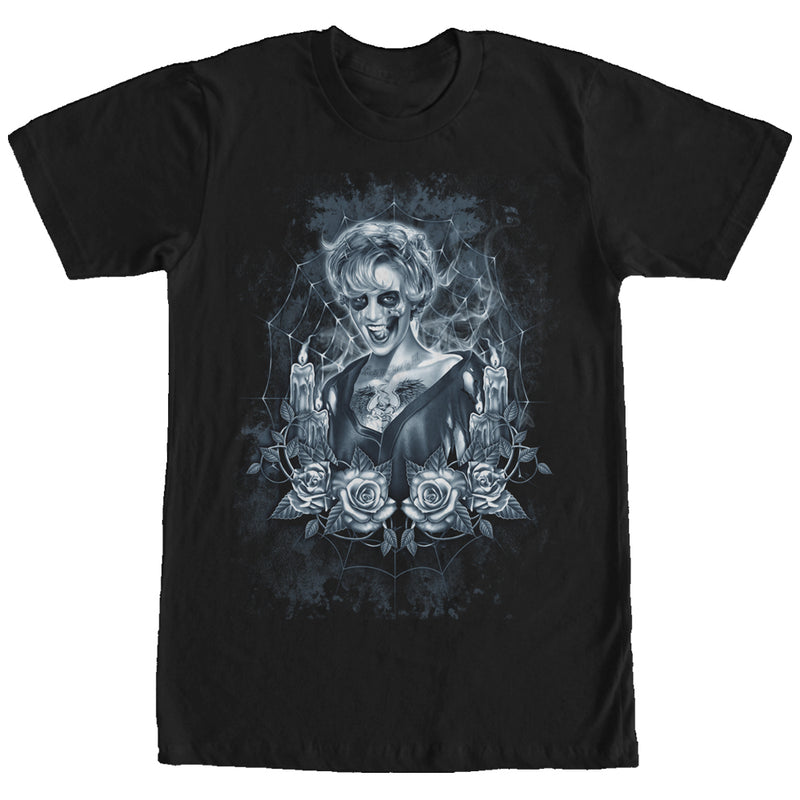 Men's Lost Gods Halloween Zombie Femme Fatale T-Shirt