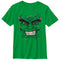 Boy's Lost Gods Halloween Frankenstein Monster Face T-Shirt