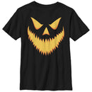 Boy's Lost Gods Halloween Jack-o'-Lantern Grin T-Shirt