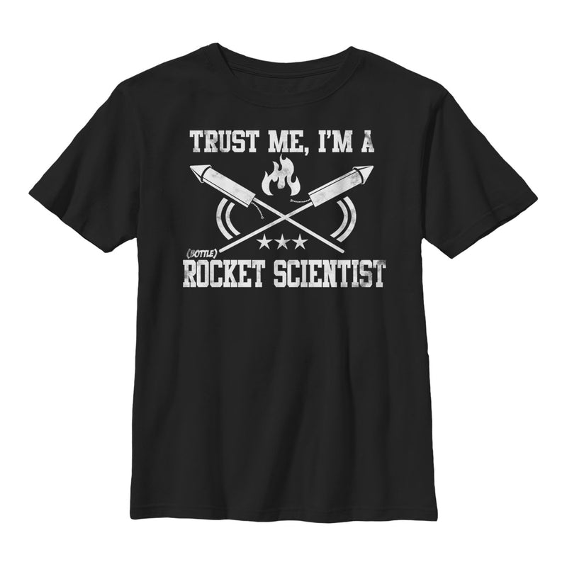 Boy's Lost Gods Bottle Rocket Scientist T-Shirt