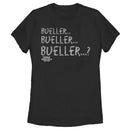 Women's Ferris Bueller's Day Off Chalk Call T-Shirt