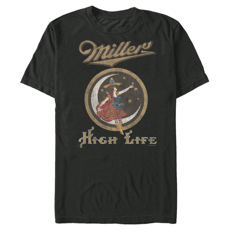 Men's Miller High Life Vintage Lady Logo T-Shirt