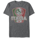 Men's Lost Gods Italy Flag Map T-Shirt