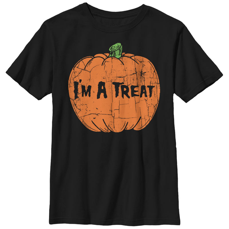 Boy's Lost Gods Halloween Pumpkin Treat T-Shirt