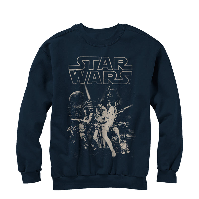 Men's Star Wars Classic Poster Sweatshirt