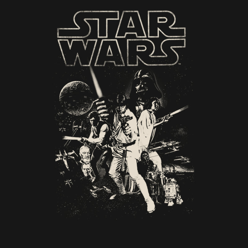 Men's Star Wars Classic Poster Long Sleeve Shirt