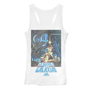 Women's Star Wars La Guerra de las Galaxias Racerback Tank Top