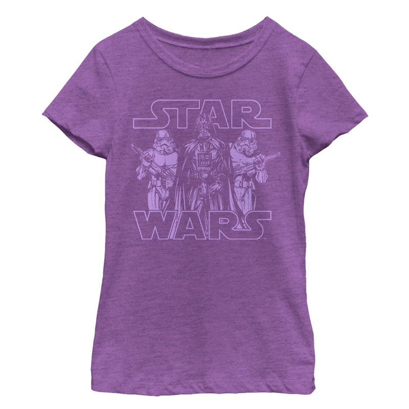 Girl's Star Wars Dark Side T-Shirt