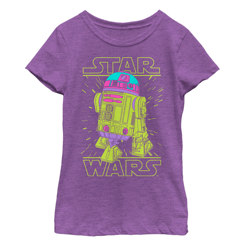 Girl's Star Wars R2-D2 Lines T-Shirt