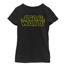 Girl's Star Wars Movie Logo T-Shirt